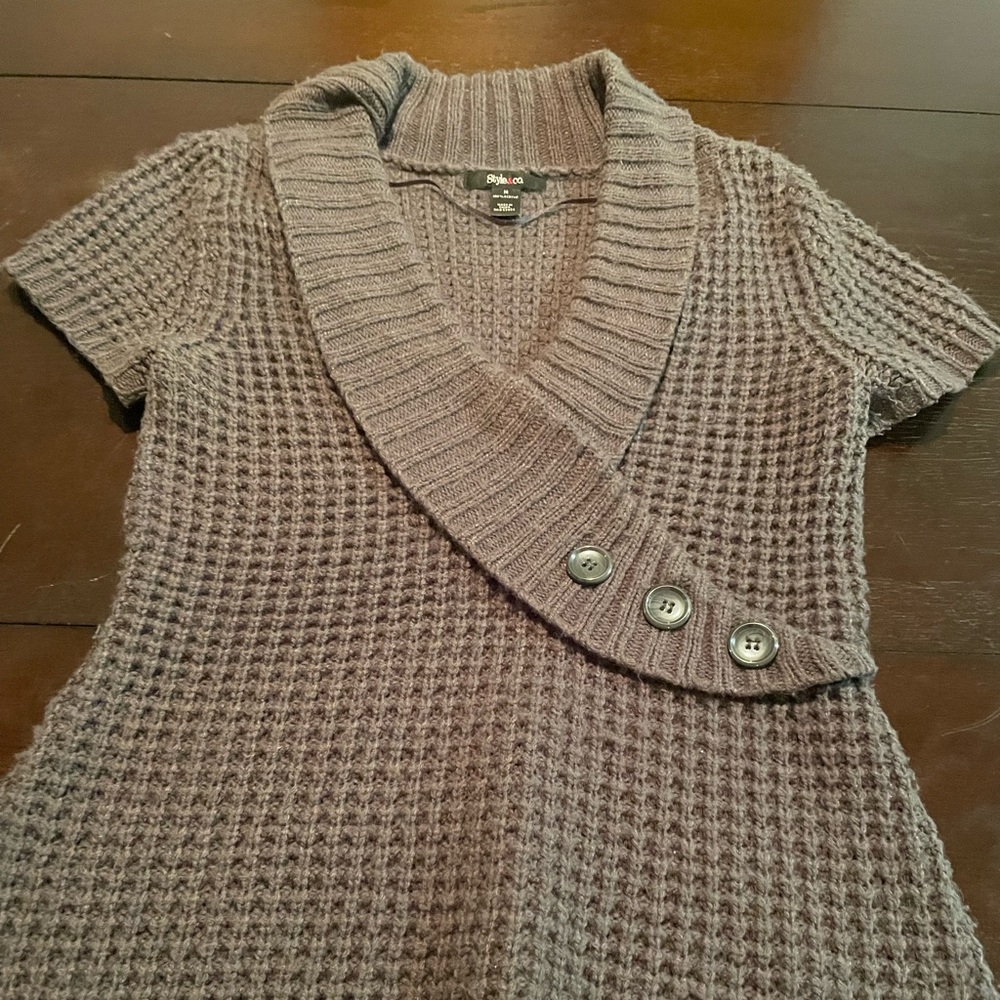 Warm gray sweater from Style & co